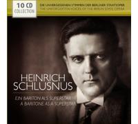 Classic CD, Heinrich Schlusnus - Ein Bariton als Superstar) [10CD Boxset][002kr]