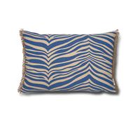 Classic Collection Coussin Classic Collection Zebra 40x60 cm Blue