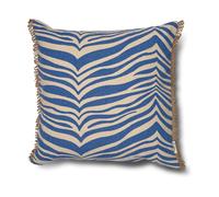 Classic Collection Coussin Classic Collection Zebra 50x50 cm Blue