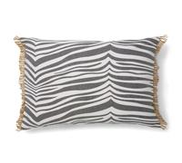 Classic Collection Coussin Zebra 40x60 cm Titanium (gris)