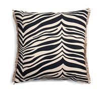 Classic Collection Coussin Zebra 50 x 50cm Noir