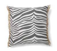Classic Collection Coussin Zebra 50 x 50cm Titanium