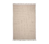 Classic Collection Tapis en laine Field 250x350 cm Beige naturel