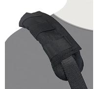 Classic Design Shoulder Strap Pads, Backpack Strap Cushion, Shoulder Strap Pads, Decorative Shoulder Straps Cushions 20.32x17.78cm for Bags, Present, Outdoor, Indoor, Black Color