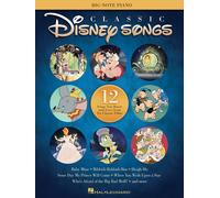 Classic Disney Songs - Big Note Piano Songbook / Recueil