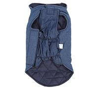 Classic Dog Jacket | Warm & Comfortable Cotton Pet Clothes for Small/Medium/Large Breeds | Sunburn Protection, Loose Fit Denim Coat for Corgi/Teddy/Husky (L)