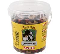 Classic Dog Snack Mélange en forme de cœur seau 500g