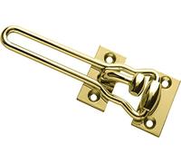 Socona Entrebâilleur de sécurité CLASSIC O2 pour porte 150m couleur dorée – Noir G