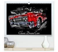 Classic Dream Cars (hochwertiger Premium Wandkalender 2026 DIN A2 quer), Kunstdruck in Hochglanz: Klassische Old und Youngtimer