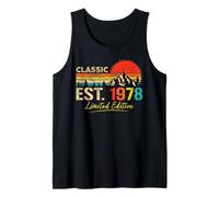 Classic Est. 1978 Limited Edition Vintage Year 1978 Birthday Débardeur