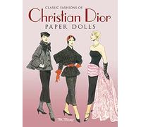 Classic Fashions of Christian Dior Recreated in Paper Dolls