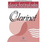 Classic Festival Solos (B-Flat Clarinet), Vol 1: Piano Acc.