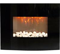 Cheminée murale électrique décorative Classic Fire Memphis Noir 1800 W