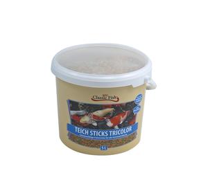 Classic Fish Étangs Bâtonnets TriColor Seau Litres