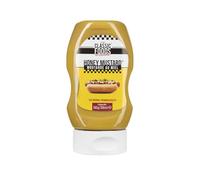 Classic Foods of America Moutarde au Miel Squeeze 340g - Moutarde Onctueuse au Miel Véritable, Saveur Sucrée-Salée, Produit 100% Naturel Casher