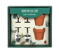 Classic Gardeners Lot de 2 coquetiers et cuillères avec pelle