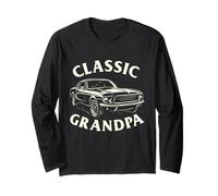 Classic Grandpa - Grand-père Papa Amateur de Voitures Classiques Manche Longue