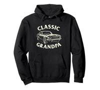 Classic Grandpa - Grand-père Papa Amateur de Voitures Classiques Sweat à Capuche