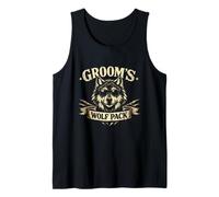 Classic Groom's Wolf Pack Bachelor Team Groomsmen Crew Party Débardeur