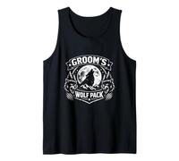 Classic Groom's Wolf Pack, Groomsmen Crew Party Friendship Débardeur