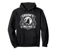 Classic Groom's Wolf Pack, Groomsmen Crew Party Friendship Sweat à Capuche