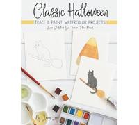 Classic Halloween: Trace and Paint Watercolor Projects