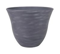 Classic Home and Garden Pot de Fleurs en résine chèvrefeuille Gris Zinc 33 cm