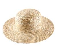 Classic Italy - Capeline Paille Large Bord, Femme Nude Capeline Paille - Taille 58 cm