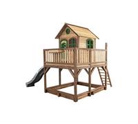 Axi Classic Liam Maisonnette Marron Vert Toboggan Gris