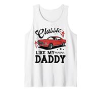Classic Like My Daddy Retro Car Meme Design Débardeur