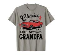 Classic Like My Grandpa Retro Car Meme Design T-Shirt