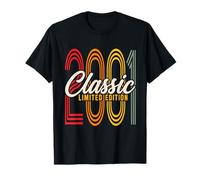 Classic Limited Edition 2001 Vintage 25th Birthday 25 Men T-Shirt