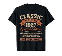 Classic Made 1927 Special Edition T-Shirt pour 100e Anniversaire T-Shirt