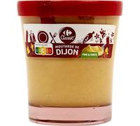 CLASSIC' - Moutarde de Dijon fine & forte CARREFOUR | Saveur authentique et piquante | Parfaite pour vos plats gourmands | le pot de 245g | LOT DE 4