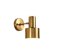 Classic Nordic Postmodern Light Luxury Brass Living Room Bedroom Study Bedside Lamp Bathroom Mirror Headlight Reading Wall Lamp Warm Light Home Warm Decoration Lamp Moder