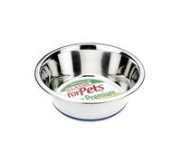 CLASSIC Pet Products Gamelle antidérapante en Acier Inoxydable (1600 ML - 215 mm de diamètre)