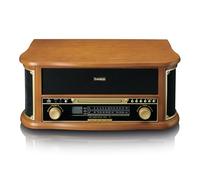 Tourne-Disque - LENCO - TCD-2551 - Bluetooth - Platine Vinyle - Lecteur CD - Radio AM/FM