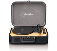 Classic Phono TT-116BK - Platine vinyle rétro Bluetooth® avec haut-parleurs intégrés - Noir Noir G