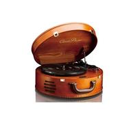 Classic Phono TT-34 Platine rétro - encodag PC - Haut-parleurs intégrés - Marron