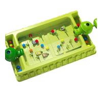 Classic Pinball Toy, Family Game Set, 16.54x7.68x3.35 inches Colorful Action Table System with Spring Launch Design, Durable Style Game Board, Reflex Training Entertainment Toy for Kids Use