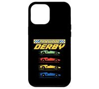 Classic Pinewood Derby Pop Art Cub Scouts Retro Race Cars Coque pour iPhone 12 Pro Max