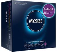 Classic Préservatifs Taille 7 I 69 Mm De Large I 80 Pièces Mégapack I Premium Fins I Ultra-Tendres I Paroi Fine De 0,07 Mm