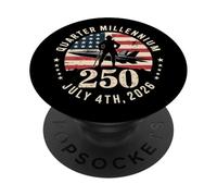 Classic Proud American Patriot - 4 Juillet 2026 Military USA PopSockets PopGrip Adhésif