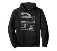Classic Racing R33 Turbo Gris Stealth T-Shirt Sweat à Capuche