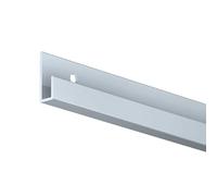 Classic Rail J - Cimaise rail 20 Kg/m (200 cm, Aluminium Anodisé)