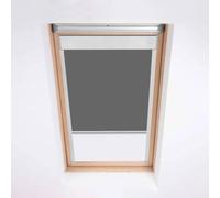 Classic Roof Blinds Pour fenêtres de toit Dakea, fenêtre occultante, code C2A, gris