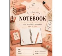 Classic Scholar Notebook: Premium Wide Ruled Notebook for School & College | 120 Lined Pages for Notes, Journaling & Daily Writing