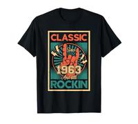 Classic Since 1963 Still Rockin 60e anniversaire Vintage Rock T-Shirt