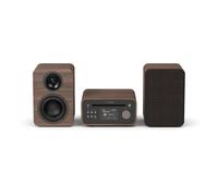 Classic Stereo Mini - Le charmant micro-chaîne stéréo, Brun café/noyer