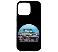 Classic Sunset Offroad 4x4 Design Coque pour iPhone 15 Pro Max
